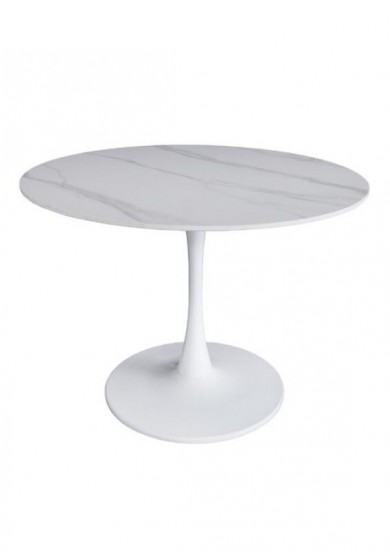 Tulip Round Dining Table Stone Top 120 Dia